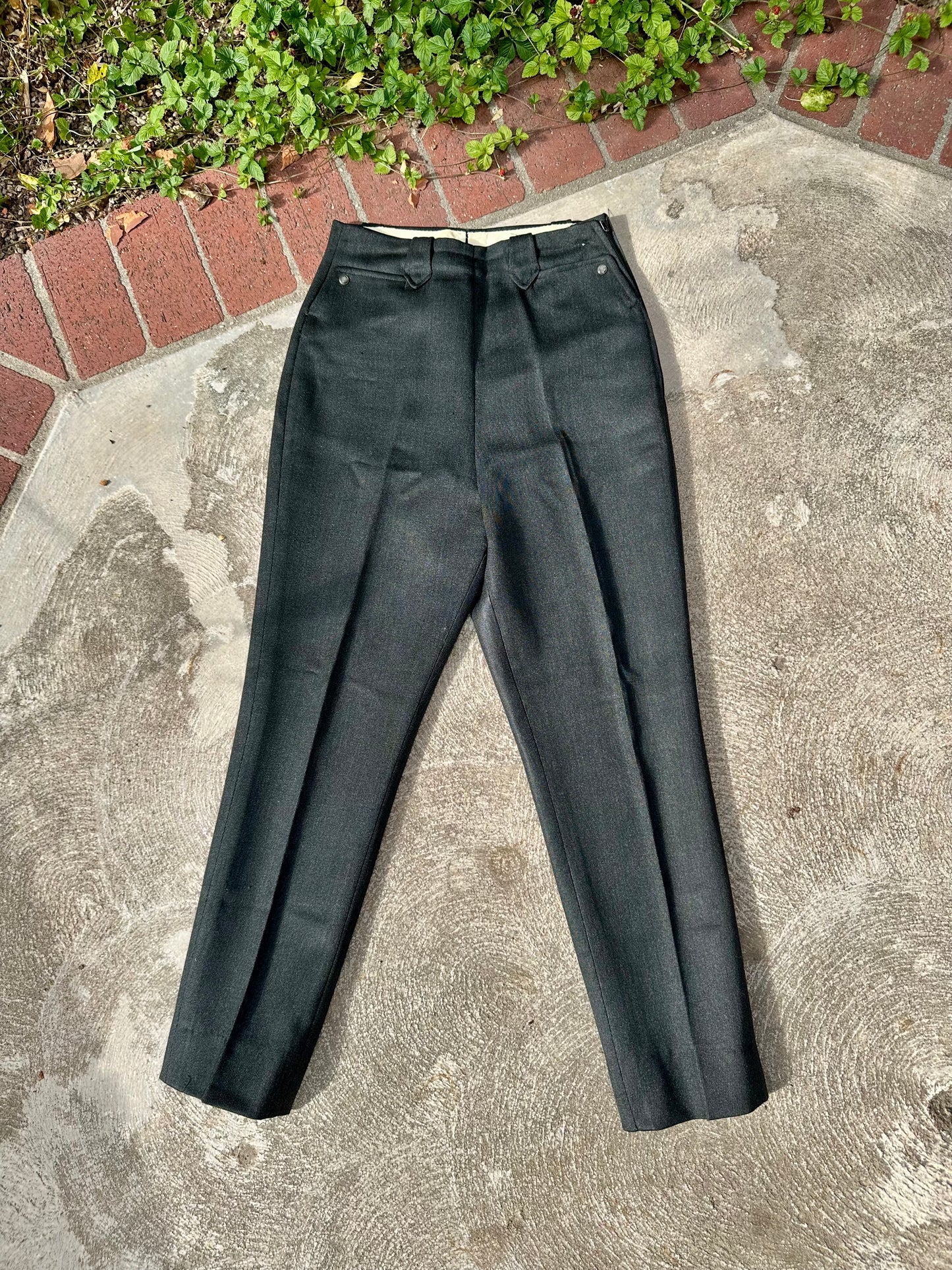 50’s H Bar C Ranchwear Wool Side Zip High-Rise Pants (Women’s 2/4)