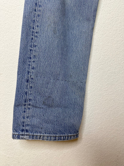 MCA VINTAGE REVIVAL: 90’s Levi’s 501 Patchwork Jeans (31x33 / Modern 8)