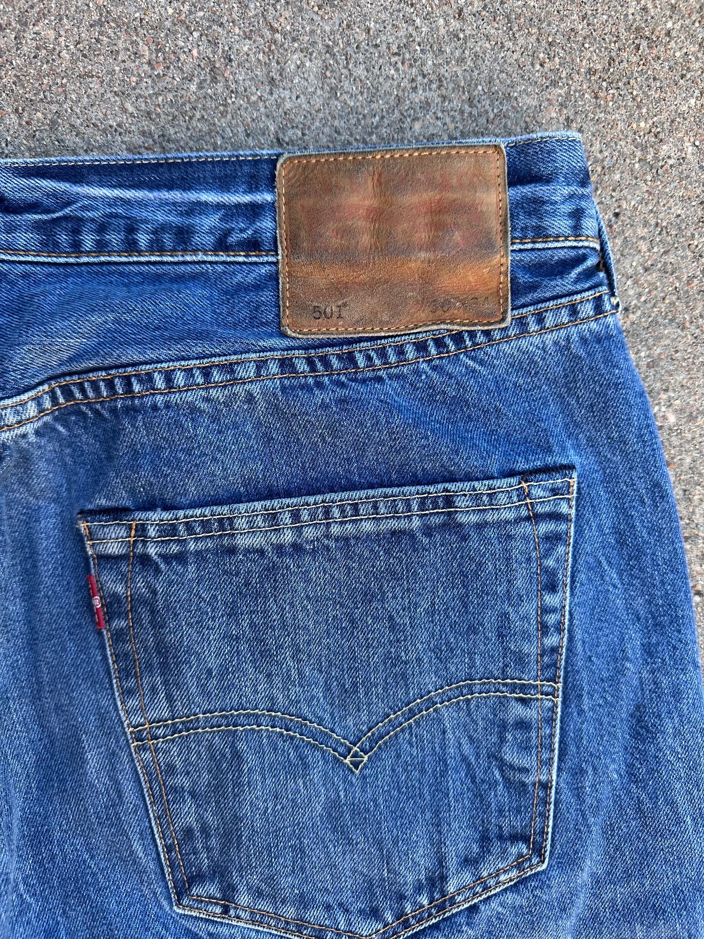 Levi’s 501 Redline Selvedge White Oak Cone Denim Repro USA Jeans (Actual 36x33)