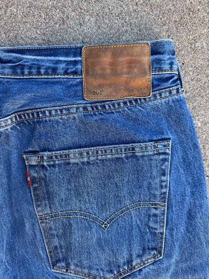 Levi’s 501 Redline Selvedge White Oak Cone Denim Repro USA Jeans (Actual 36x33)