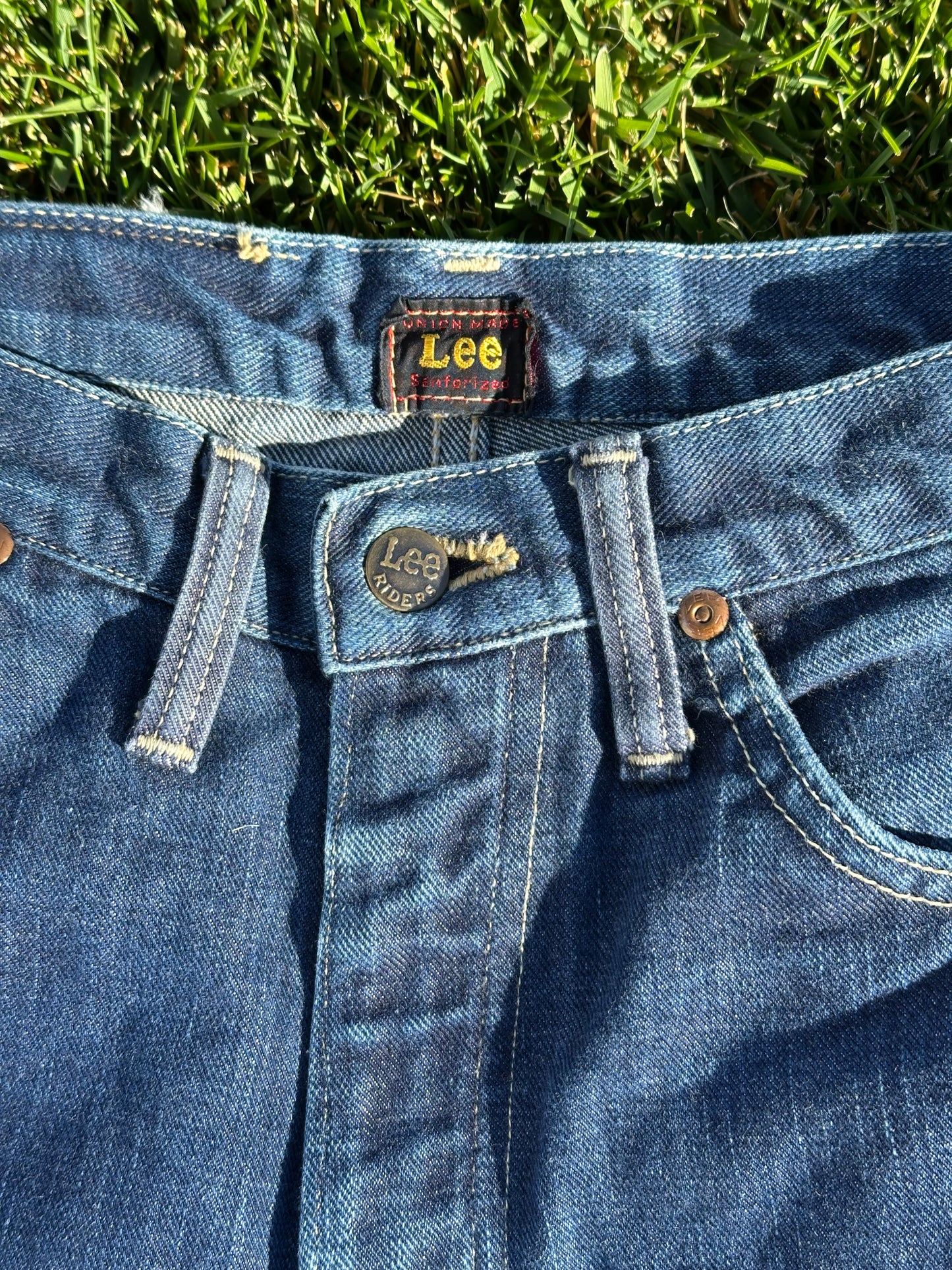 RARE 1940’s LEE Riders 101z Full Selvedge Sanforized Denim Jeans (30x31)
