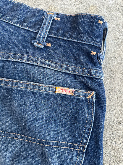 RARE 50’s Cowden Full Selvedge Denim Jeans (27x33)