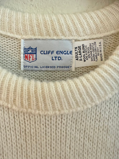 80’s Cliff Engle Denver Broncos Sideline Sweater (Unisex L)