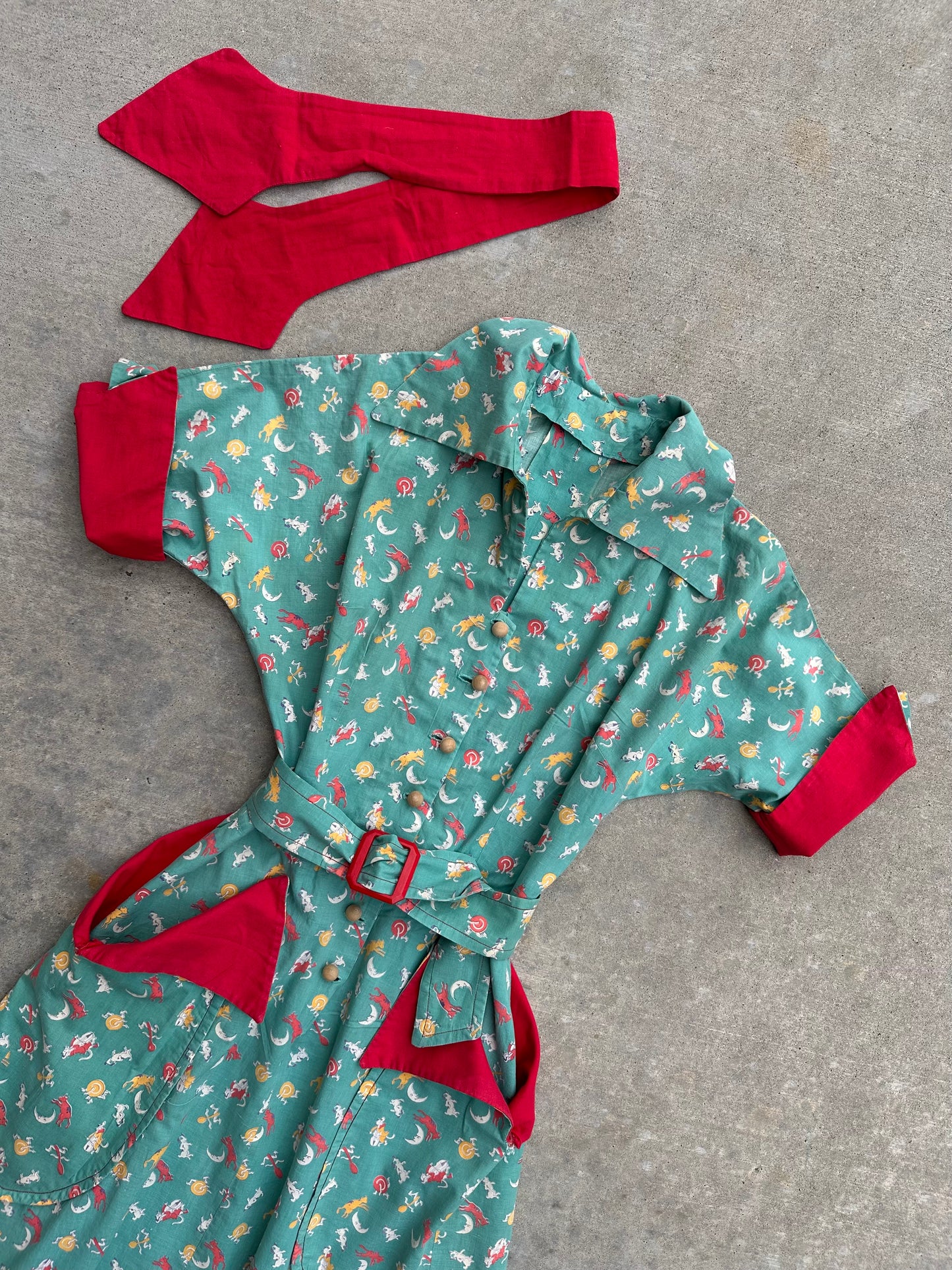 DROPPING SUNDAY: 50’s Handmade Dress (XS)