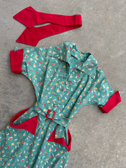 DROPPING SUNDAY: 50’s Handmade Dress (XS)