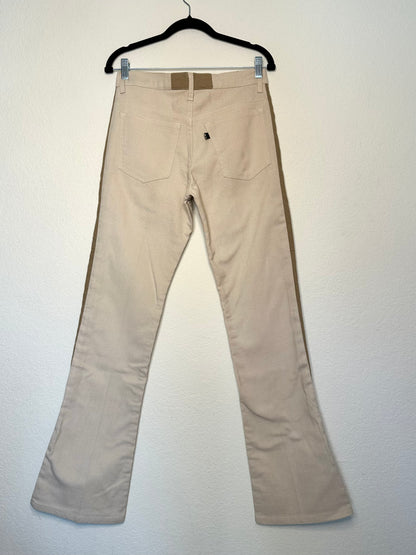 70’s CUSTOM Levi’s Twill 646 Bell’s w/ Tuxedo Stripe (Men’s 30/ Women’s 27/28)