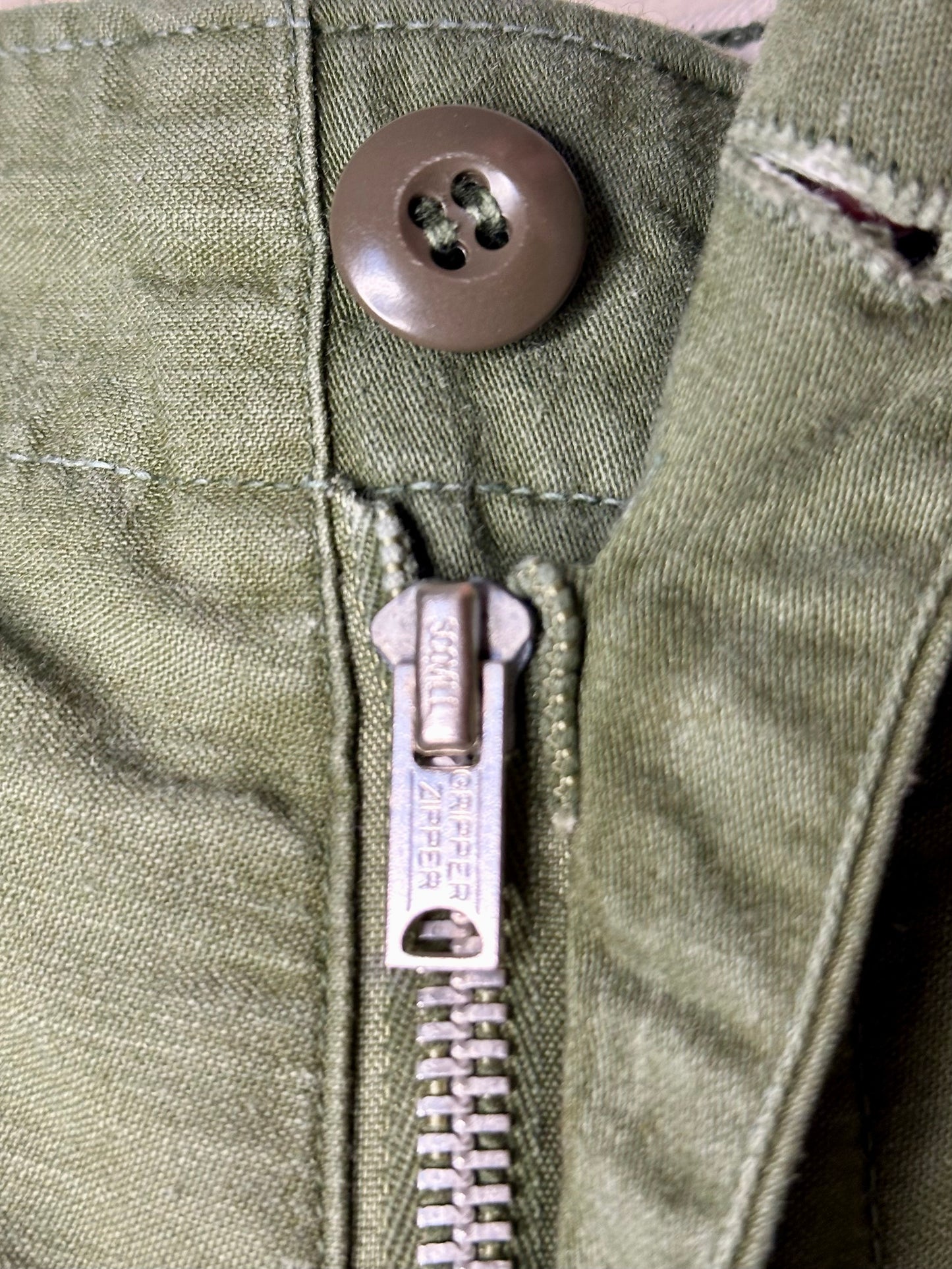 60’s Military M65 Cotton OG Cargo Field Pants (Unisex S)