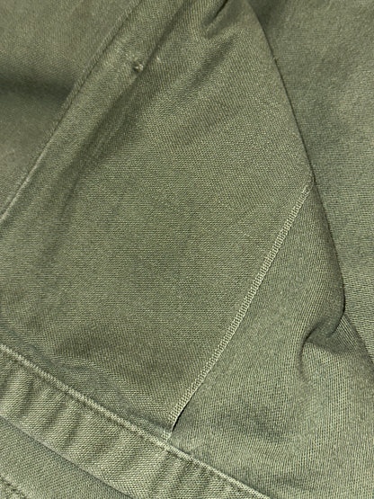 60s US Military OG-107 Cotton Sateen Utility Shirt Type 3 (Unisex M)