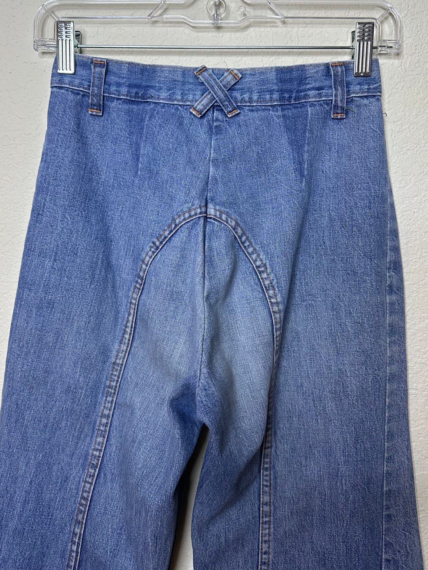 70’s Saddleback Bell Bottom Jeans (25/26 x 33 / 0/2/4)