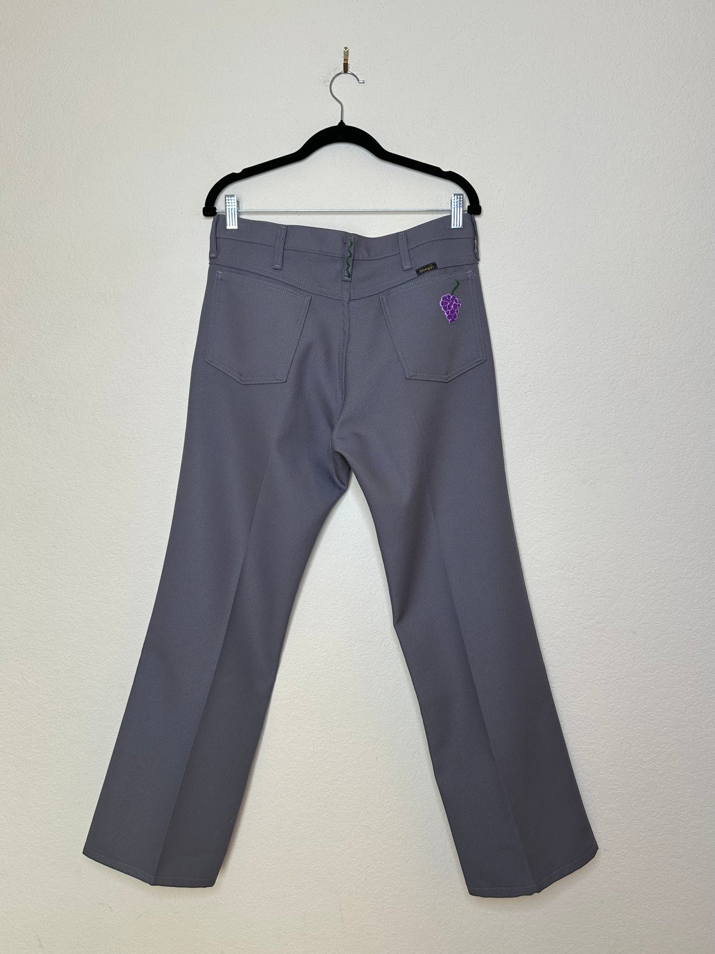 MCA Vintage Revival: 70’s Wrangler Hand Chainstitched Grapevine Boot Cut Pants (Men’s 33 / Women’s 30/31)