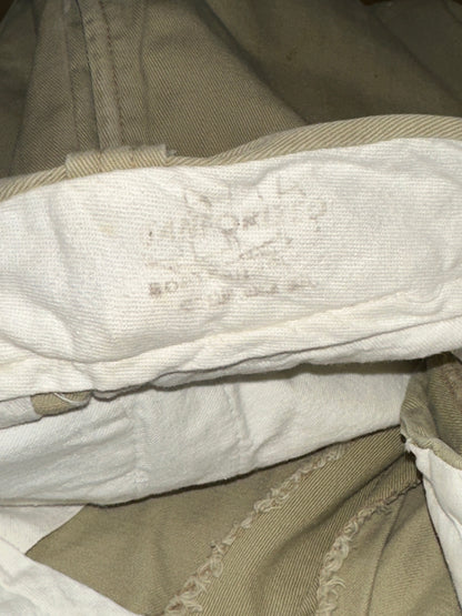 50’s POWR HOUSE Sanforized Vat Dyed Sail Cloth Chinos (Men’s 35x28.5 / Women’s 34)