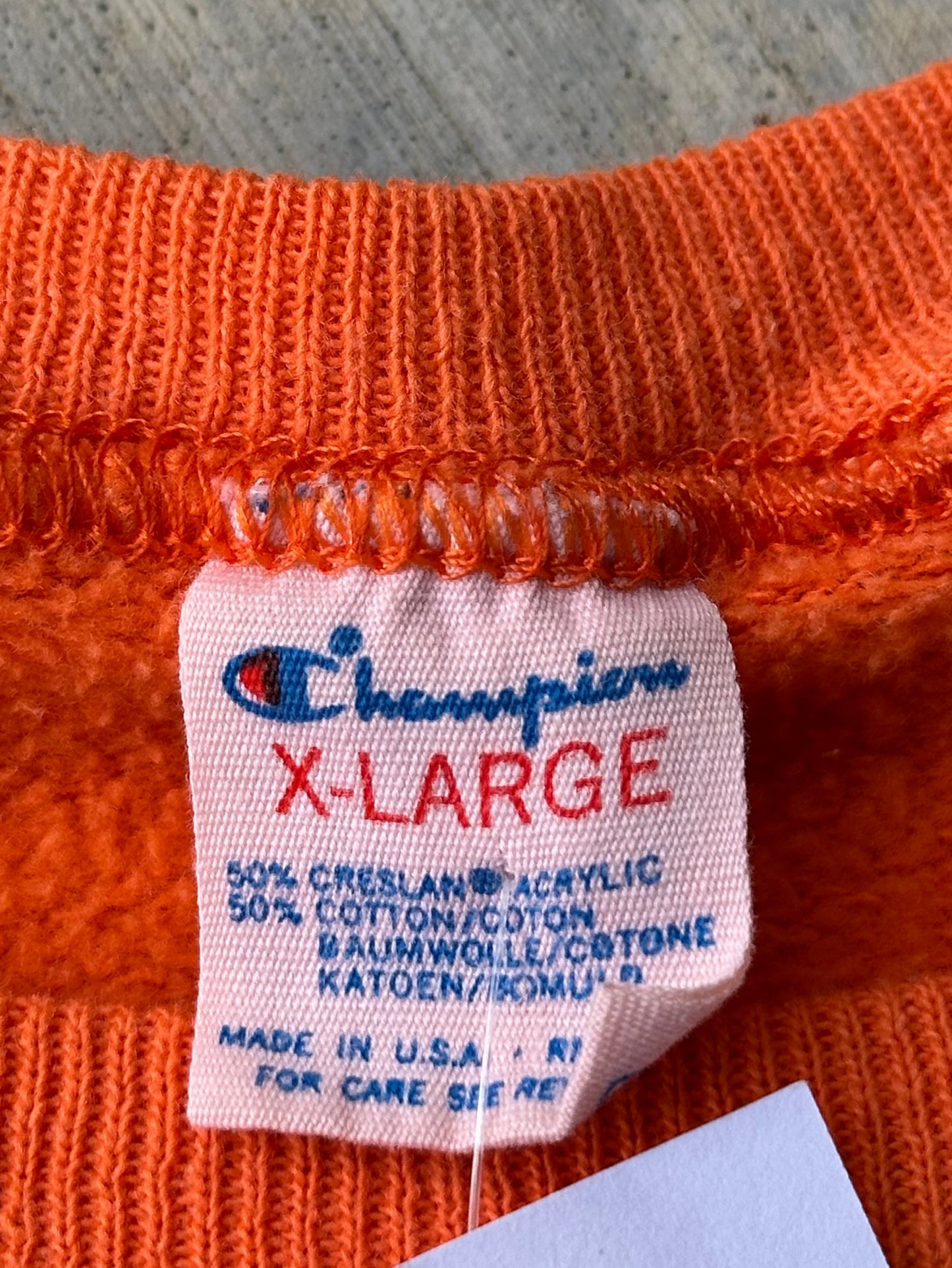 80’s Champion Denver Broncos Raglan Oversize Sweatshirt (Unisex M)