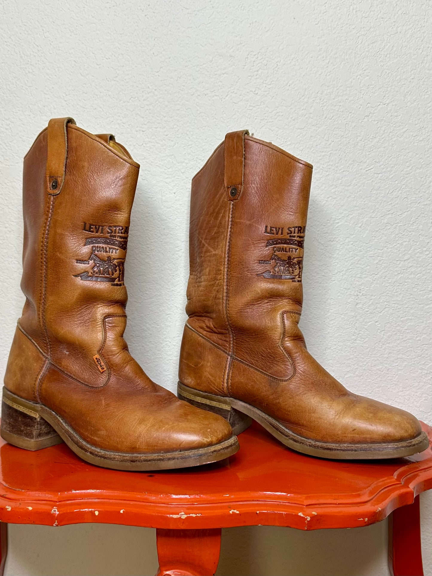 60’s Levi’s Orange Tab Engineer Work Boots (9/10.5)