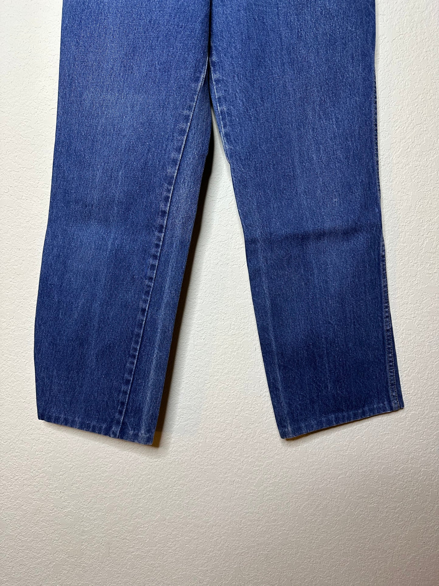 70’s Chic Western Yoke Straight Crop USA Jeans (25x27 / Modern 0/2)