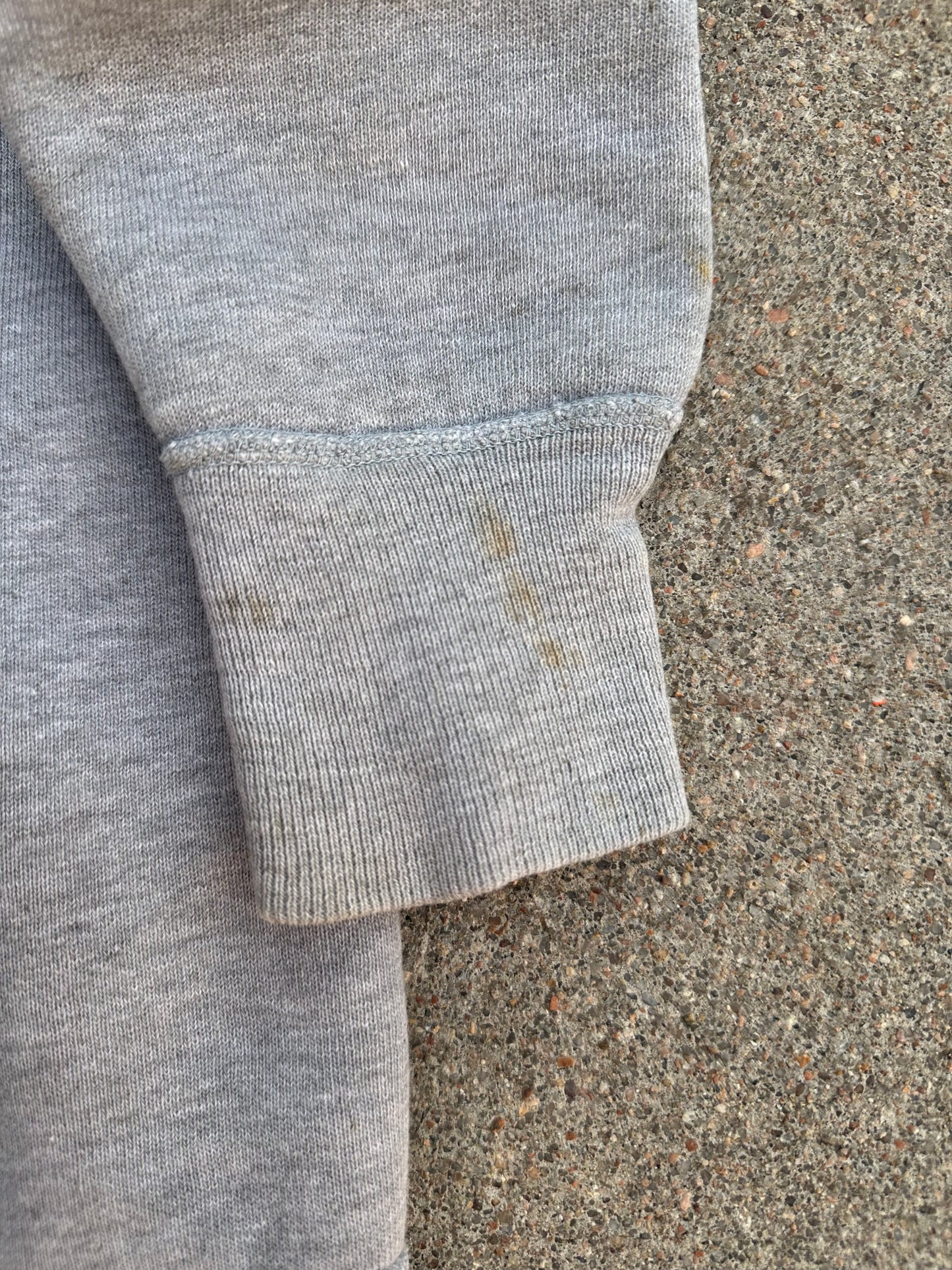 1950’s Double Hood Heavyweight Cotton Sweatshirt (Unisex S/M)