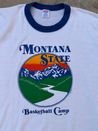 Deadstock 80’s Montana State Ringer Tee (Unisex L)