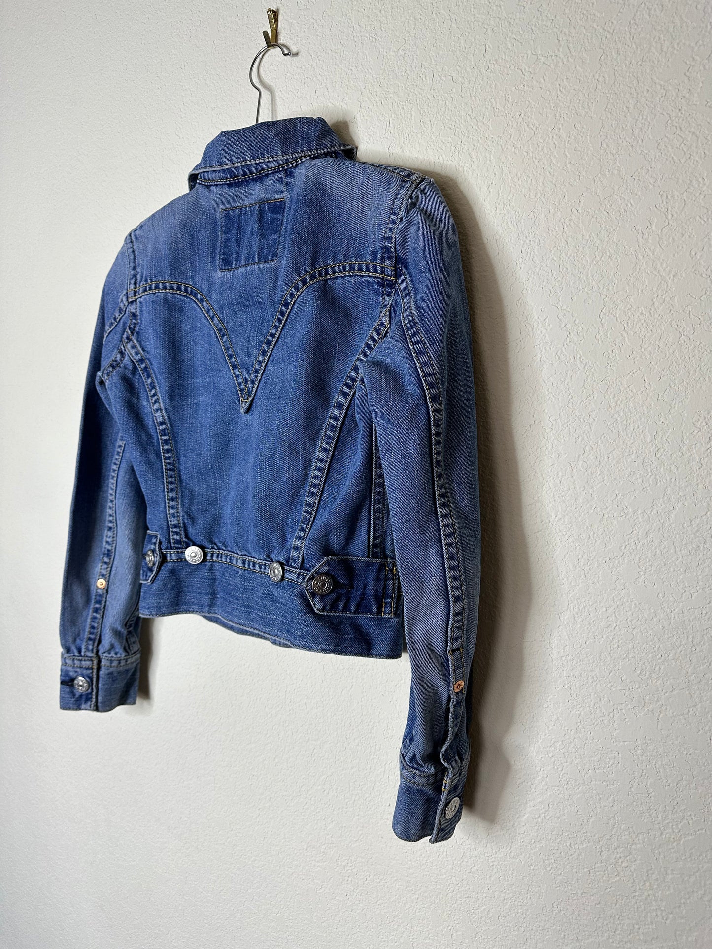 Y2K Levi’s Type 1 Iconic Denim Trucker Jacket (Women’s XS)