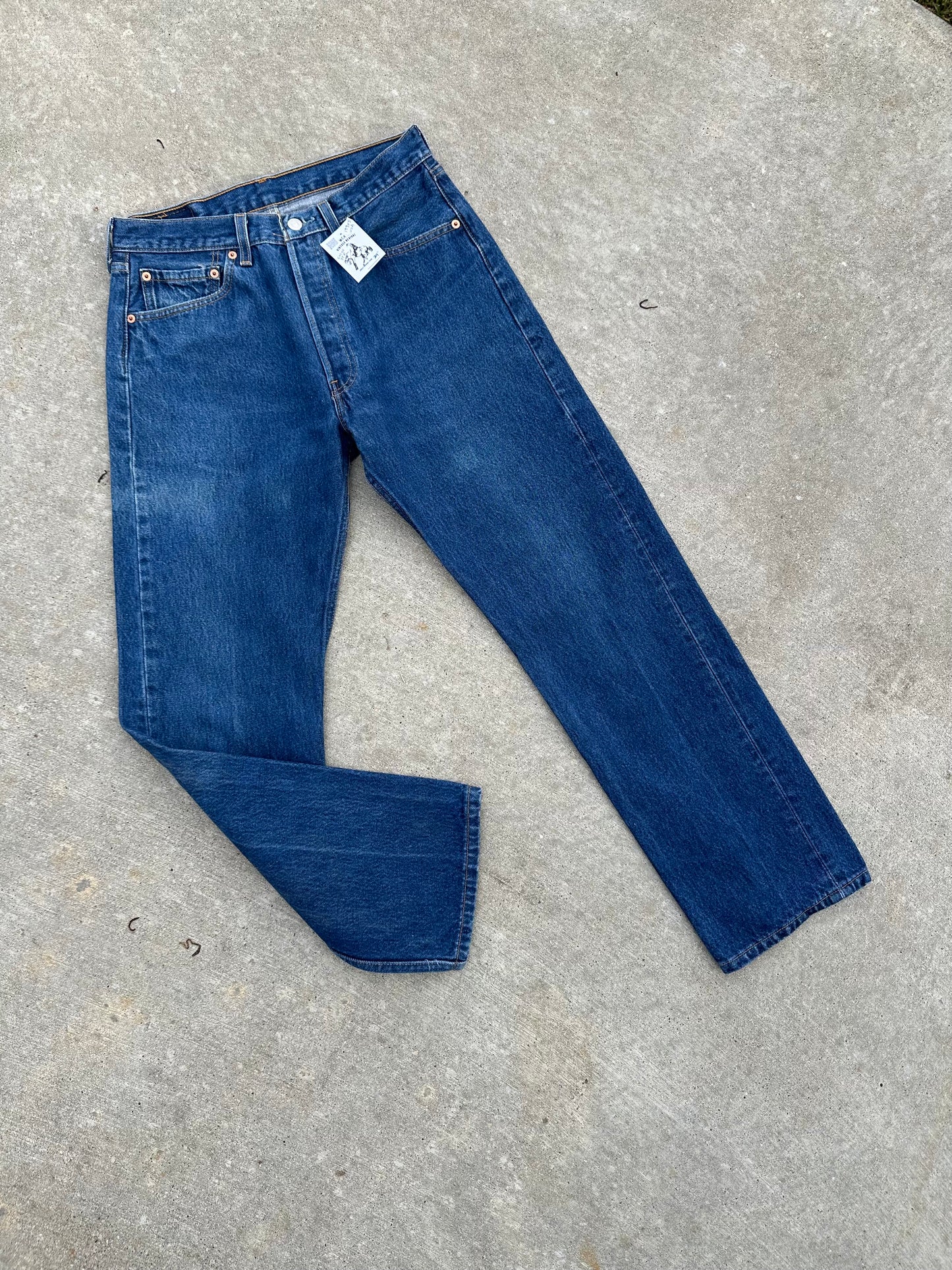 90’s Levi’s 501xx STF Denim Jeans USA (Men’s 29x30 / Women’s 27)