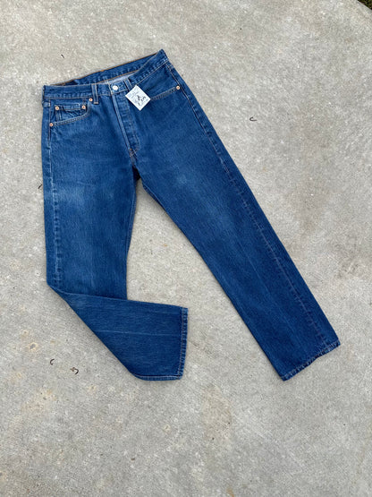 90’s Levi’s 501xx STF Denim Jeans USA (Men’s 29x30 / Women’s 27)