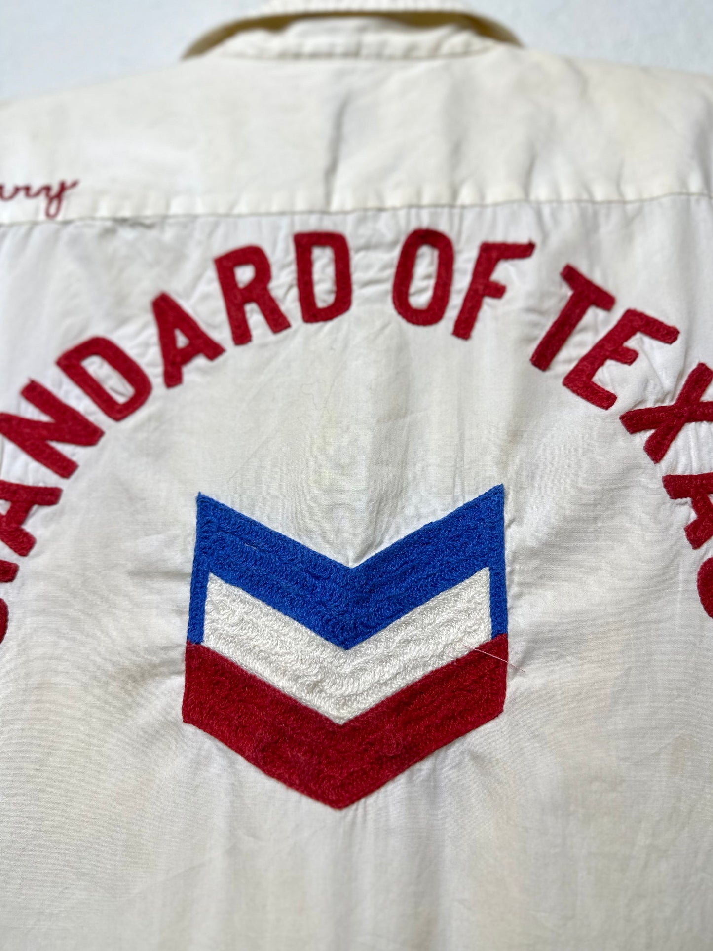 50’s Custom Standard of Texas Oil Chainstitch Pima Cotton Bowling Shirt (Unisex M)