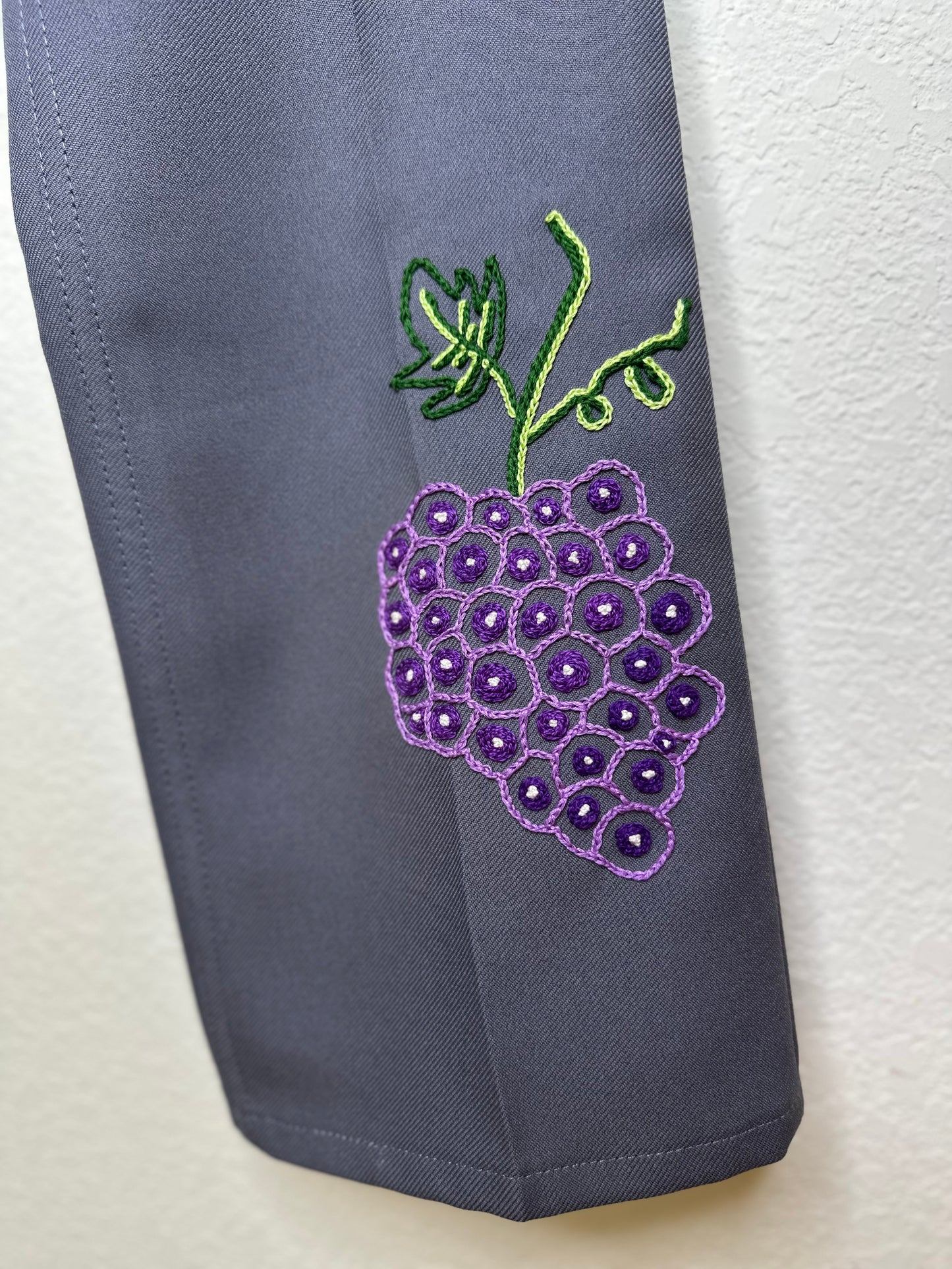 MCA Vintage Revival: 70’s Wrangler Hand Chainstitched Grapevine Boot Cut Pants (Men’s 33 / Women’s 30/31)