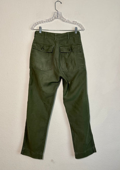 60’s Military OG-107 Field Pants (28x29)