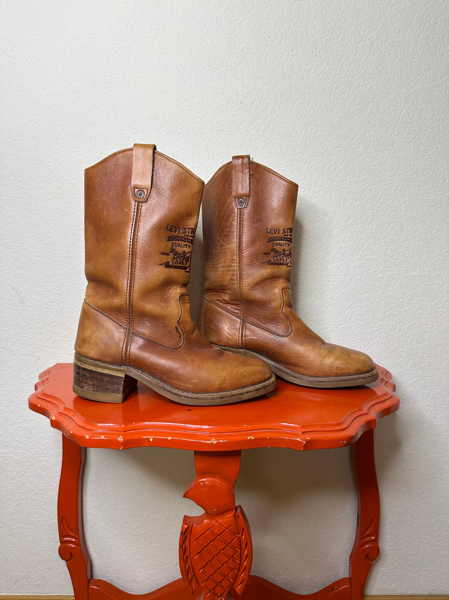 60’s Levi’s Orange Tab Engineer Work Boots (9/10.5)