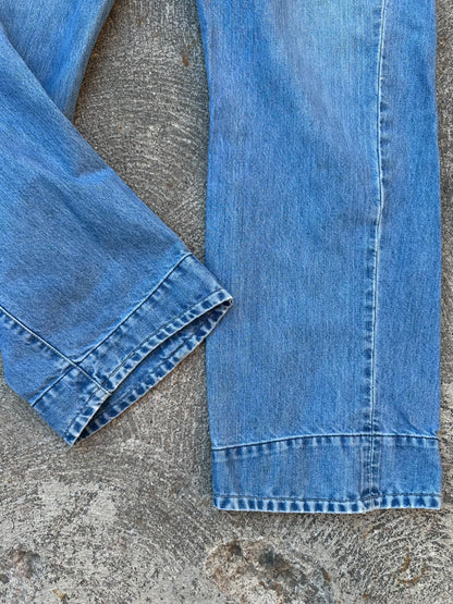 RARE Vintage Levi’s Engineered 3D Twisted Seams Anti-Fit Denim Jeans (Men’s 38x32)