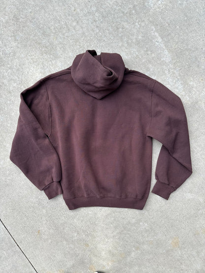 00s Russell Wyoming Football Puffy Hoodie (Unisex S)