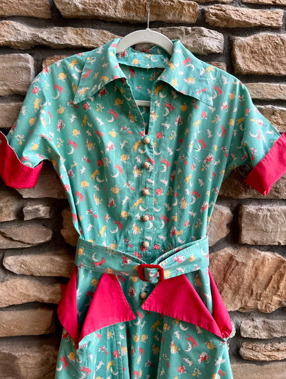DROPPING SUNDAY: 50’s Handmade Dress (XS)