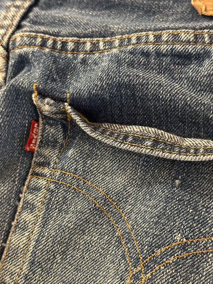 70’s Levi’s Redline Selvedge 501 STF Denim Cutoff Shorts (27” / Modern 26)