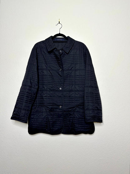 Vintage Burberry Nova Check Quilted Utility Jacket (Women’s M)