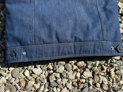 Rare 70’s Ski Levi’s Orange Tab Denim Goose Down Puffer Vest (Unisex M)