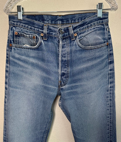 80’s Levi’s USA 501 Jeans (30/31 / Modern 4/6)