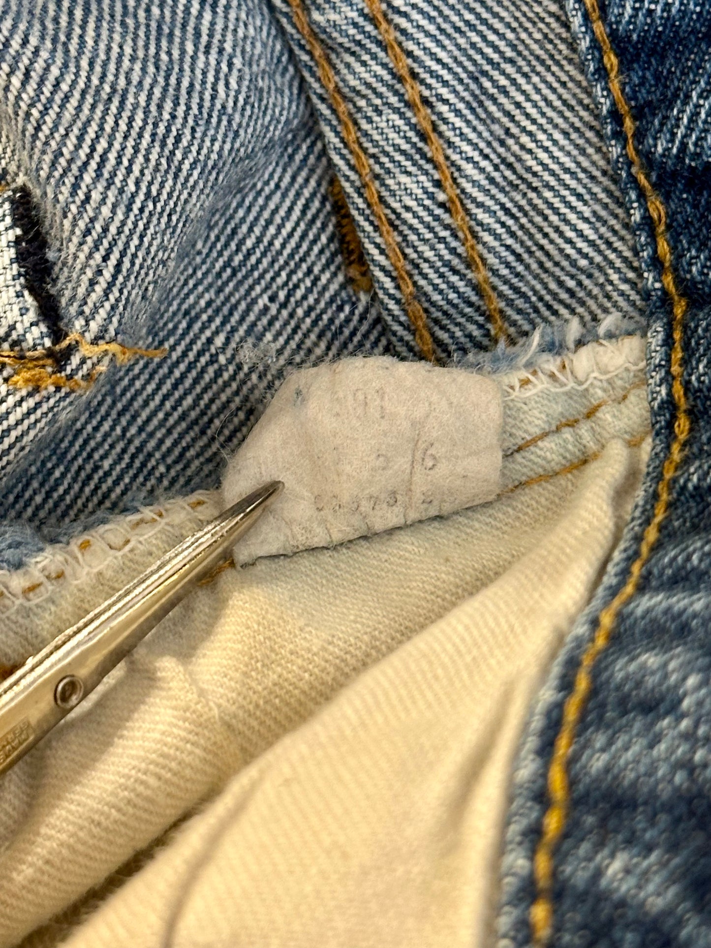 70’s Levi’s Redline Selvedge 501 STF Denim Cutoff Shorts (27” / Modern 26)