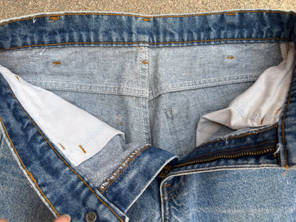 70’s Levi’s 684 Orange Tab Elephant Bell Bottom Denim Jeans USA (Women’s 26)