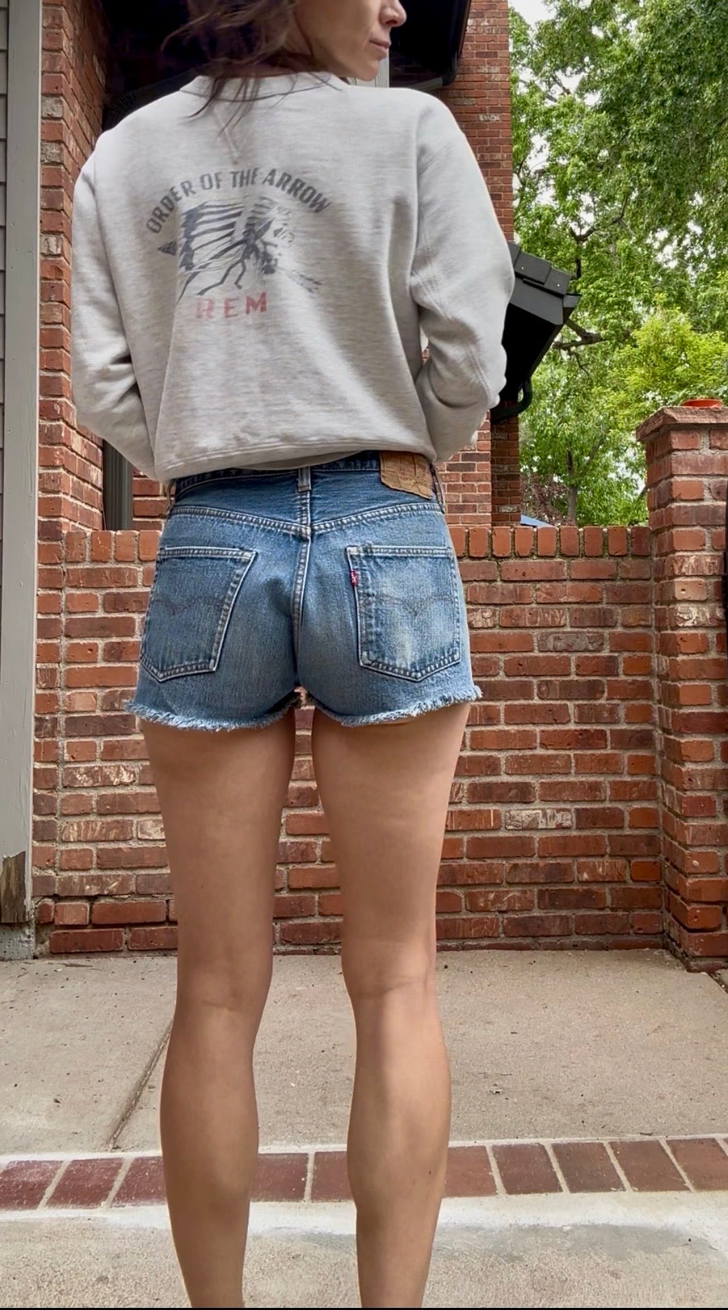 70’s Levi’s Redline Selvedge 501 STF Denim Cutoff Shorts (27” / Modern 25/26)