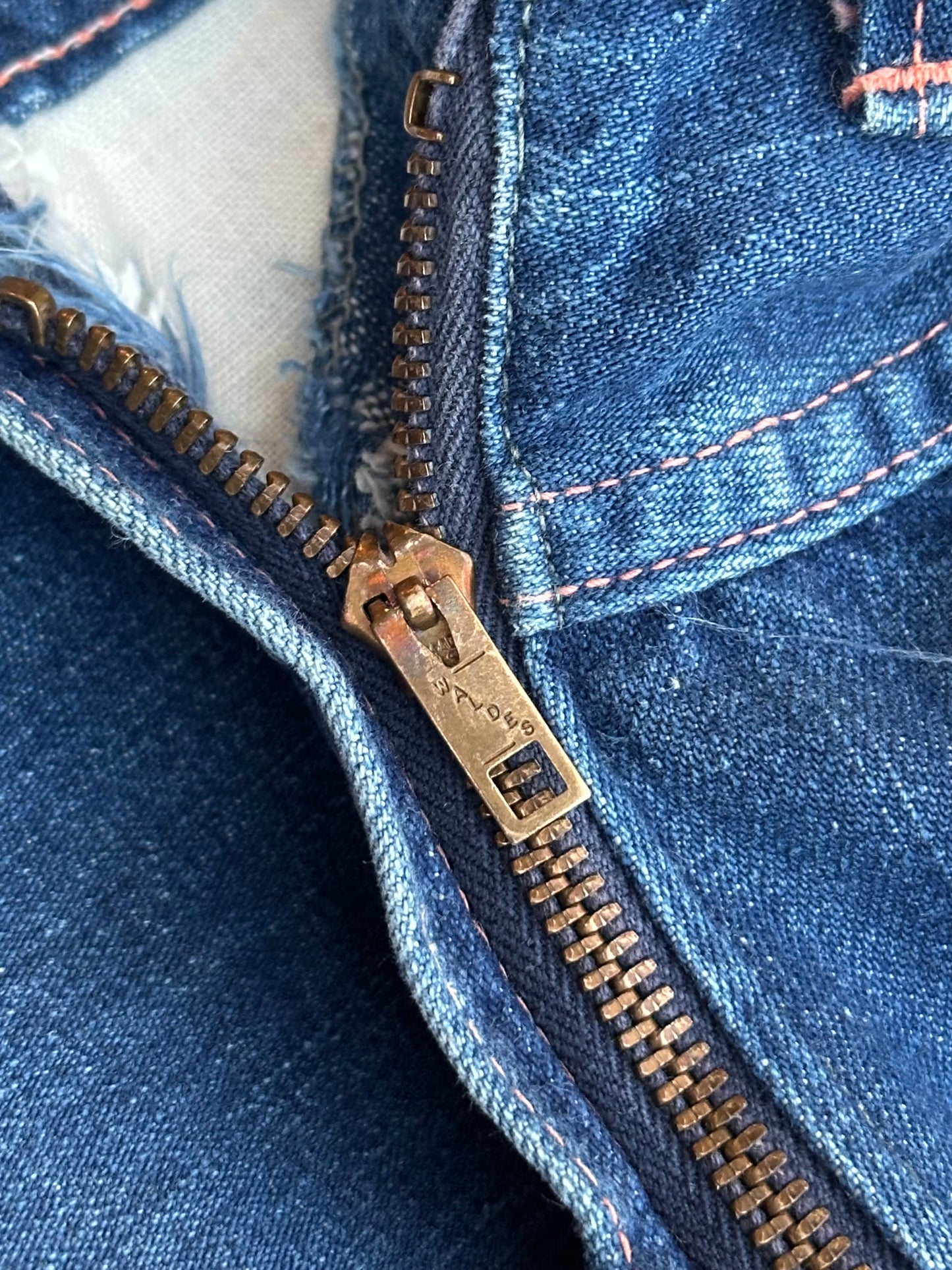 50’s LEE 101 Side Zip Shorthorn Hidden Selvedge Denim Pants (Women’s 25)