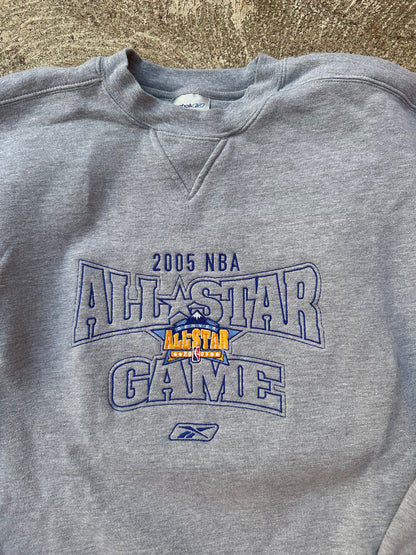 Y2K Denver NBA All-Star Game Embroidered Oversize Sweatshirt (Unisex XL))