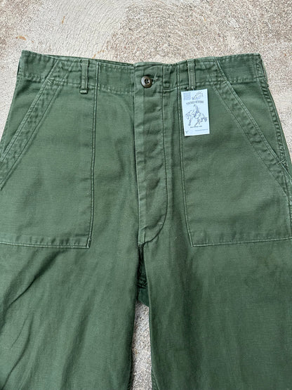 70’s US Military OG-107 Cotton Sateen Field Pants (Men’s 31x31)