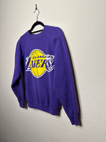 80’s Raglan LA Lakers USA Sweatshirt (Unisex S/M)