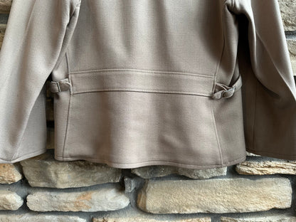 RARE 40’s Wool Gabardine Western Raglan Zip-Up Jacket (Unisex S)