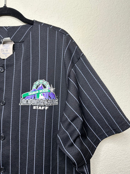 Rare 90’s Majestic Colorado Rockies All Star Staff MLB Jersey (Unisex XL)