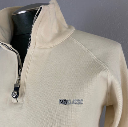 Vintage Versace V2 Classic Quarter-Zip Pullover