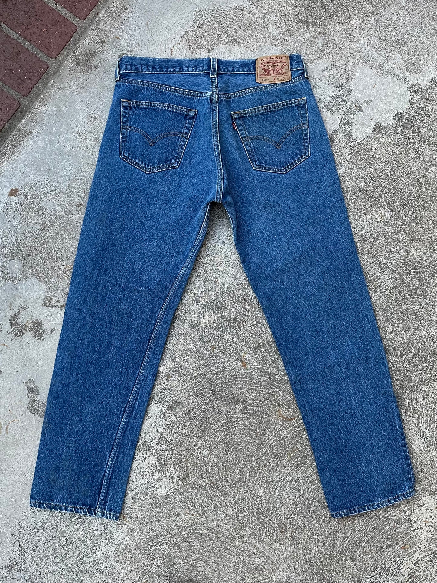 90’s Levi’s 501xx STF Denim Jeans USA (Men’s 32x30 / Women’s 30)