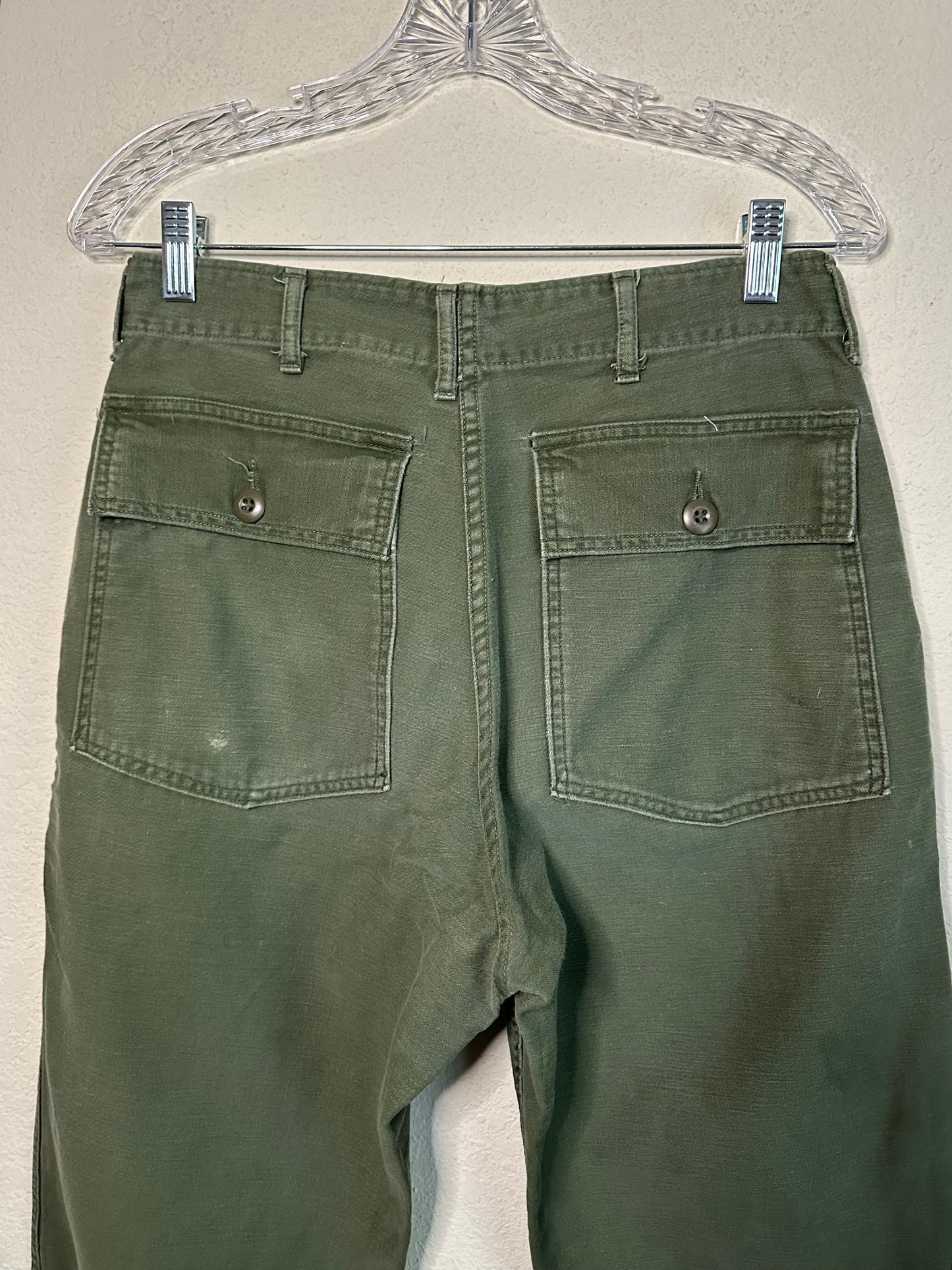 70’s Military OG-107 Field Pants (29x27)