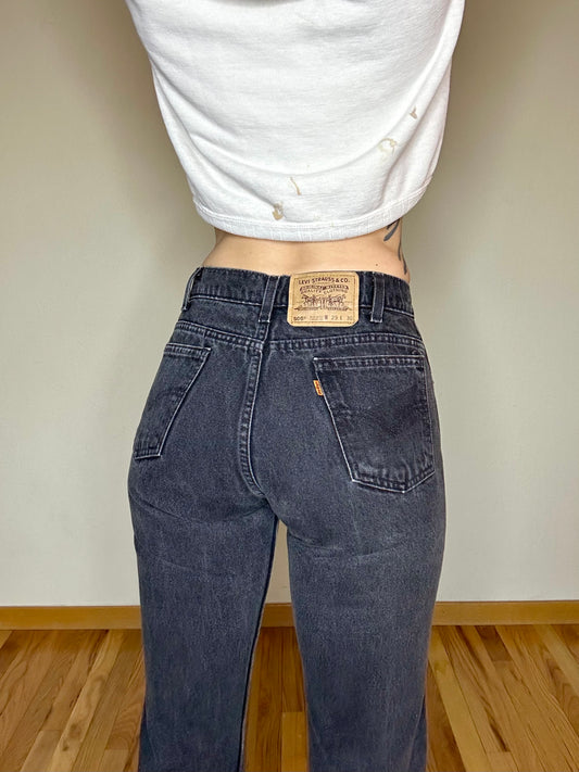 90’s Levi’s Black 505 Orange Tab Jeans (Modern 2/4)