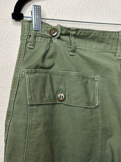 50’s Military OG-107 Field Pants (33-35”) 1st Pattern, Korean War