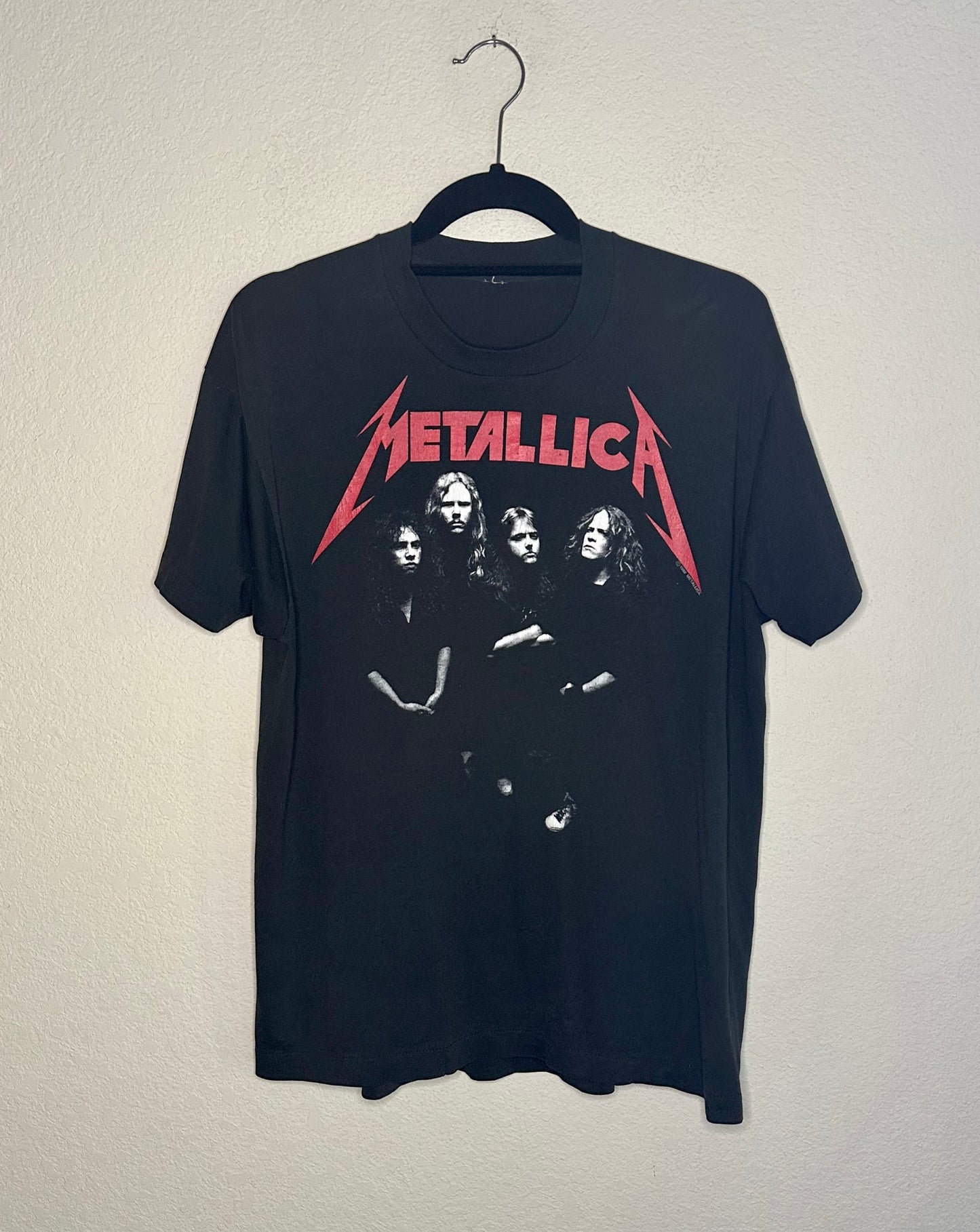 80s Metallica … And Justice For All Single Stitch Tour Tee (Unisex M)