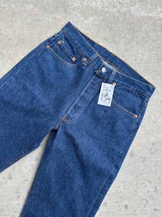 90’s Levi’s 501 Soft Indigo Denim Jeans USA (Men’s 30x30 / Women’s 29)